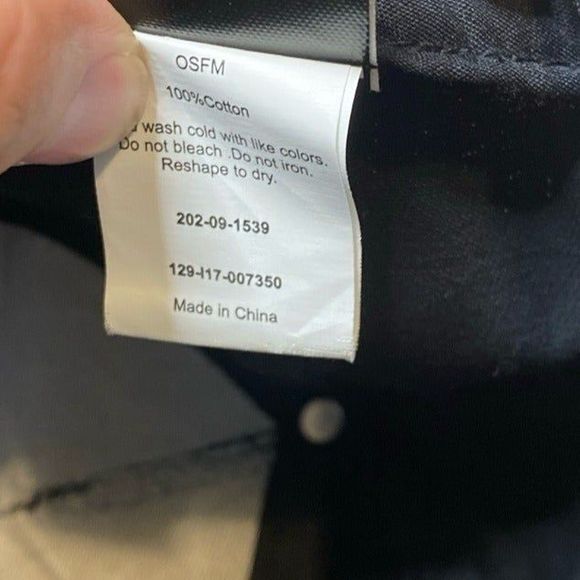 Star Wars Hyperspace Black and Silver Adjustable Snapback Baseball Hat - Picture 4 of 5